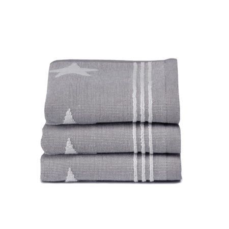 Stardust gastendoekjes van Seahorse - Grey
