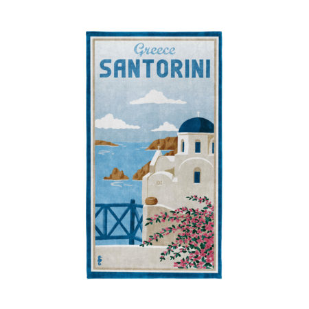 Seahorse Santorini blue
