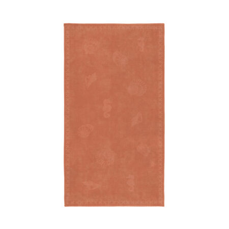 Seahorse Shells coral red